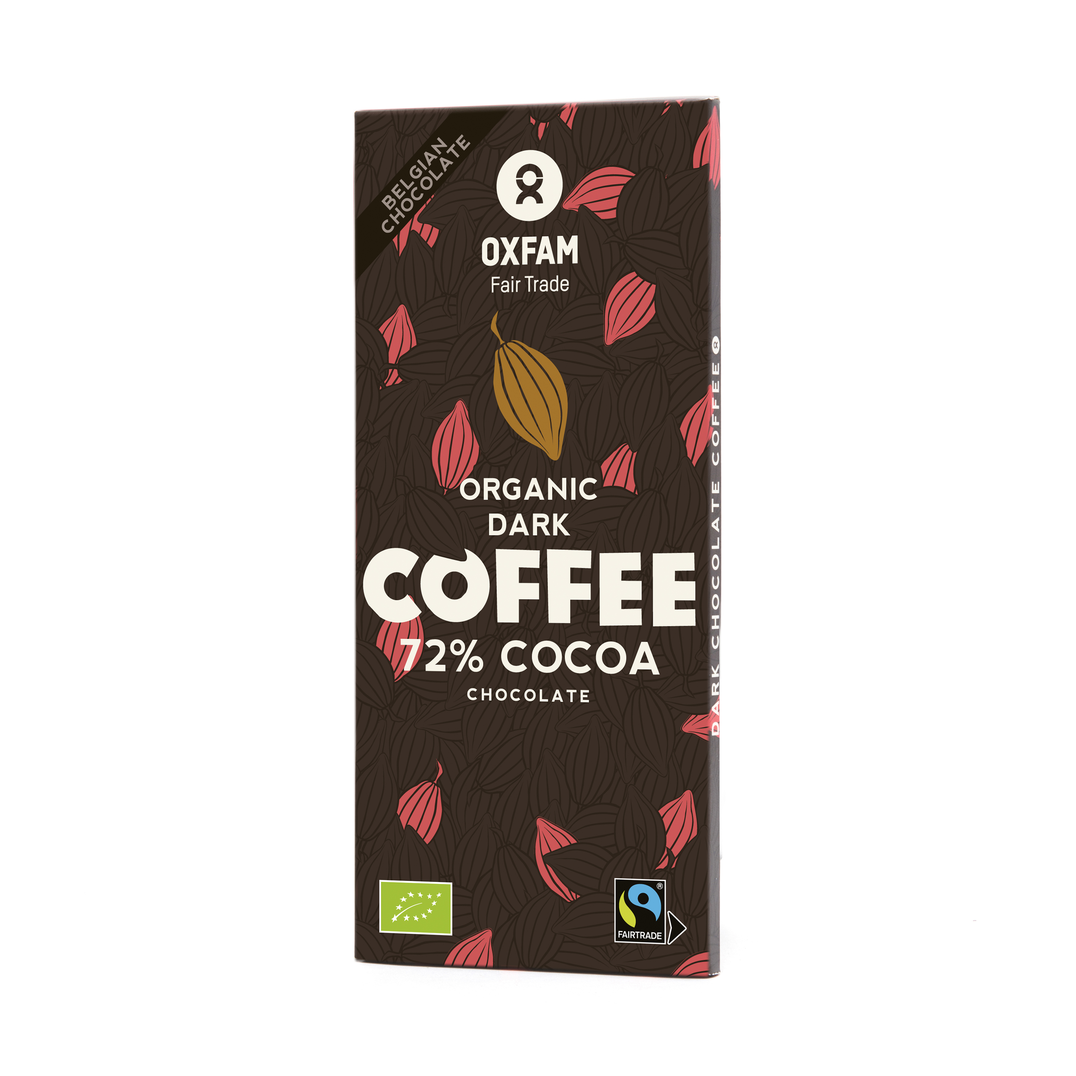 Oxfam Pure chocolade met koffie bio 100g
